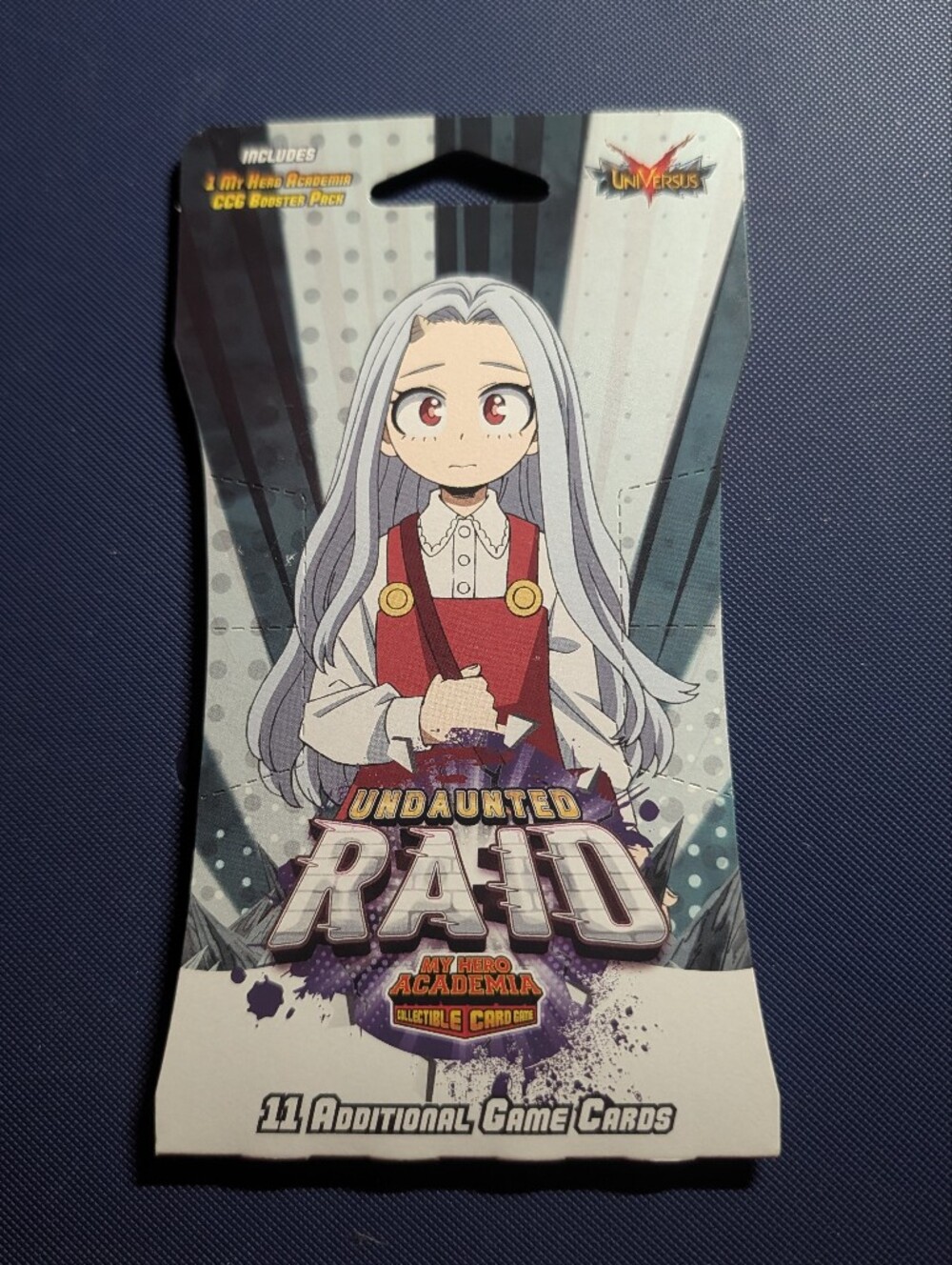 Universus My Hero Academia Undaunted Raid Sleeved Booster Pack